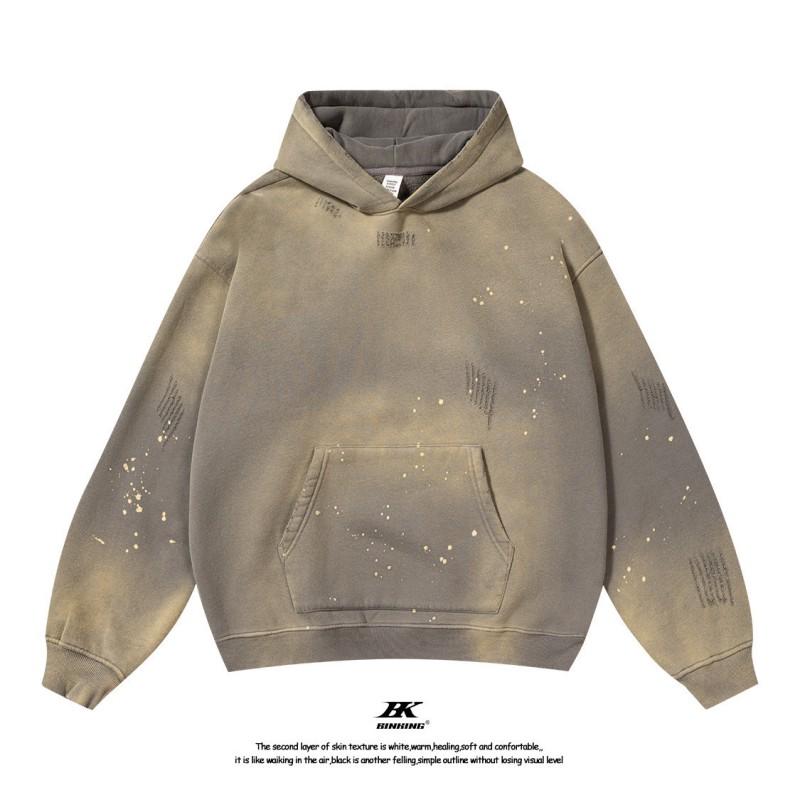 Unisex Streetwear Oversized Graphic Hoodie With 3D Print Thickened Cotton Blend Loose Fit Daily Wear