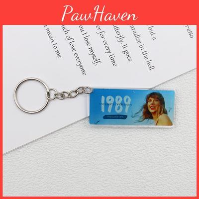 Taylor Swift 1989 Album CD Schlüsselanhänger Schlüsselring Lächelnder Fan Merchandise