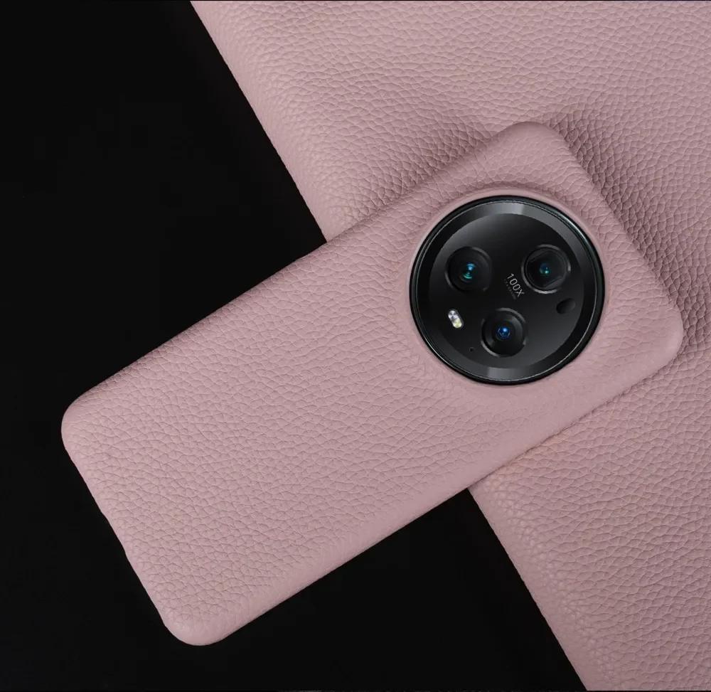 For Huawei Honor Magic 7 Pro Magic 8 pro 5 6 Case Luxury Business Genuine Leather Phone Cover Funda Back Cover Protect Coque