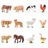 Miniatur Löwenhai Pferd Dinosaurier Tiere Modell Set Actionfiguren Figur Zoo Niedlich Bildung Kinder Puzzle Spielzeug Geburtstagsgeschenk