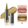 Glitter Lipstick Long-Lasting Shimmering Finish for Bold and Glossy Lips Easy Contour Multi-Use for Lips, Lip Liner, Eyeshadow, and Eyeliner