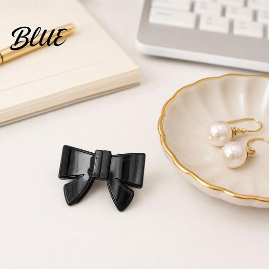 Haarspange Magnetische Spange Schleifenform Nadel mit Leoparden-Marmor Starke Schnalle Muster DIY Nahtlose Haarstyling-Accessoires für Einfache Halboffene Frisuren