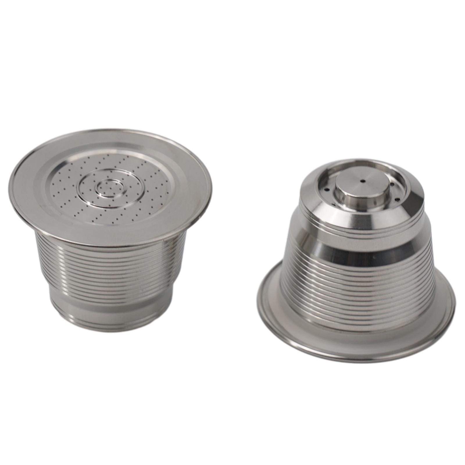 

Reusable Coffee Capsule Stainless Steel Metal Coffee Capsules Pods For Filter Pods 304 Stainless Steel Filter
