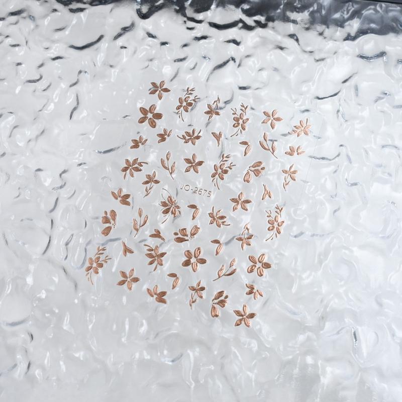 Flower Nail Art Stickers Decals,Nail Supplies Adhesive Nail Decals Nail Art Designs Stickers Manicure Accessories Gifts