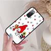 Black Case for Xiaomi Poco X6 X4 M5 M6 F5 F6 C65 C55 C50 C51 C40 Pro Redmi 14C A3X 13C 12C 11T 10A 9C Note 7 6 8A Plus L-2 My Melody