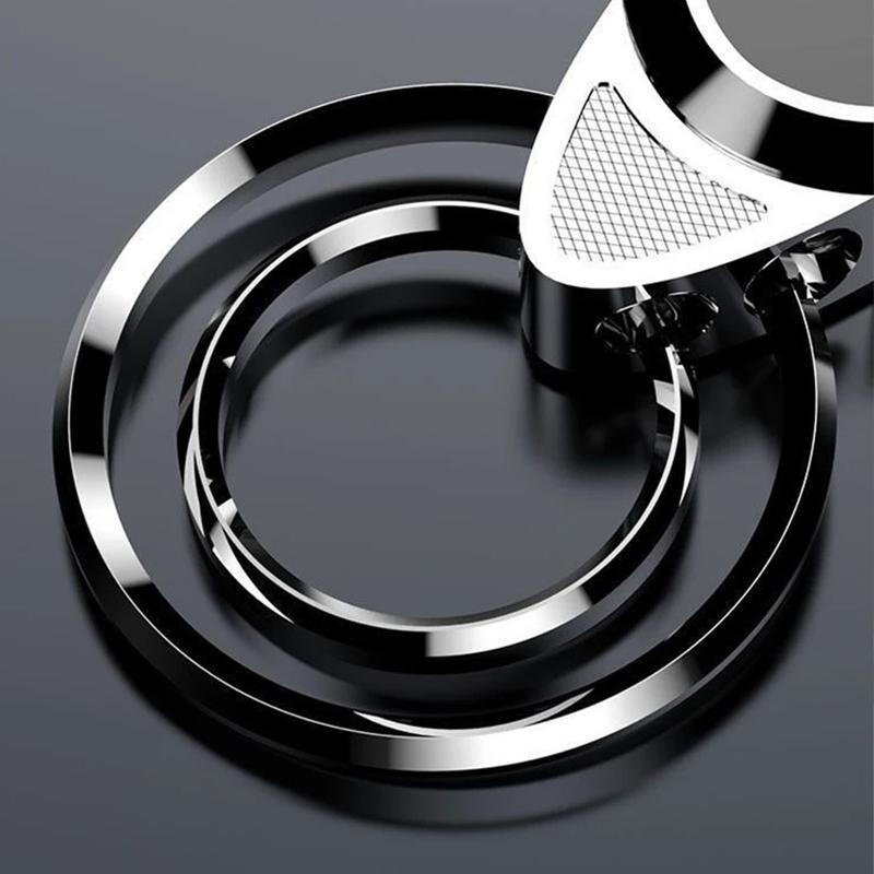 Car Keychain For Volvo  XC40 XC60 XC90 S60 S90 V50 V70 V60 Metal Anti-Lost Dual Key Rings Durable Auto Key Holder Accessories