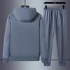 Men Sport Suits Casual Outdoor Zipper Jackets and Sweatpants Jogging Set Male Hoodie Tracksuit Running Mens Clothes