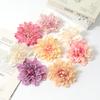 3/5Pcs 12cm Silk Artificial Dahlia Flowers Party Home Room Decor Mariage Wedding Decoration Fake Flower DIY Bride Gift Accessory