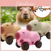 Capybara Squishy Car Toy Elongation Sliding Decompression Toys Christmas Gift