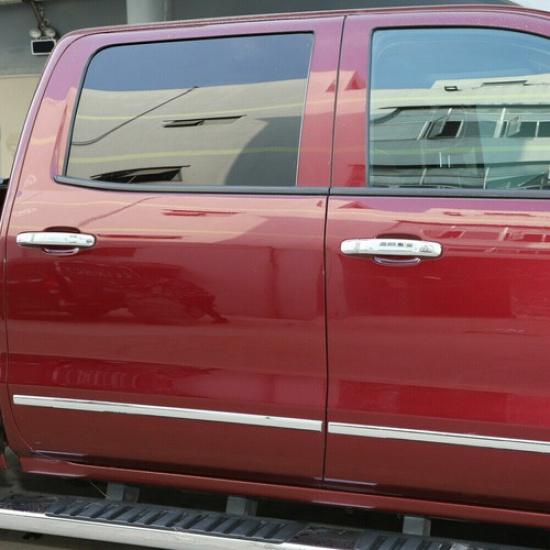 5X Door Handle Decor Trim For 2014+ Chevrolet Silverado GMC Sierra  Accessories