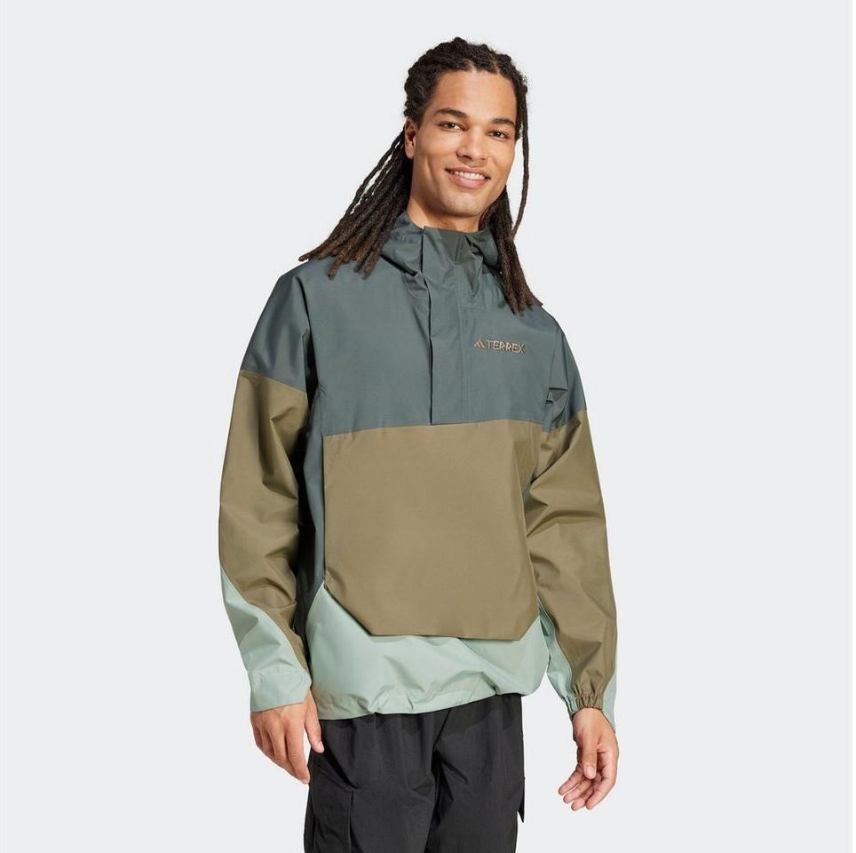 

Куртка Adidas Terrex Xploric 2.5L Climaproof Anorak Legend Ivy / Olive Strata / Silver Green (JD8346) L
