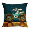 Car Vintage Dog Print Pillow Case Cartoon Beautiful Cushion Cover For Cars Home Decor Living Sofa