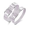 Bracelet Adjustable Fine Workmamship Silver Plated Adjustable Belt Buckle for Daily Wear