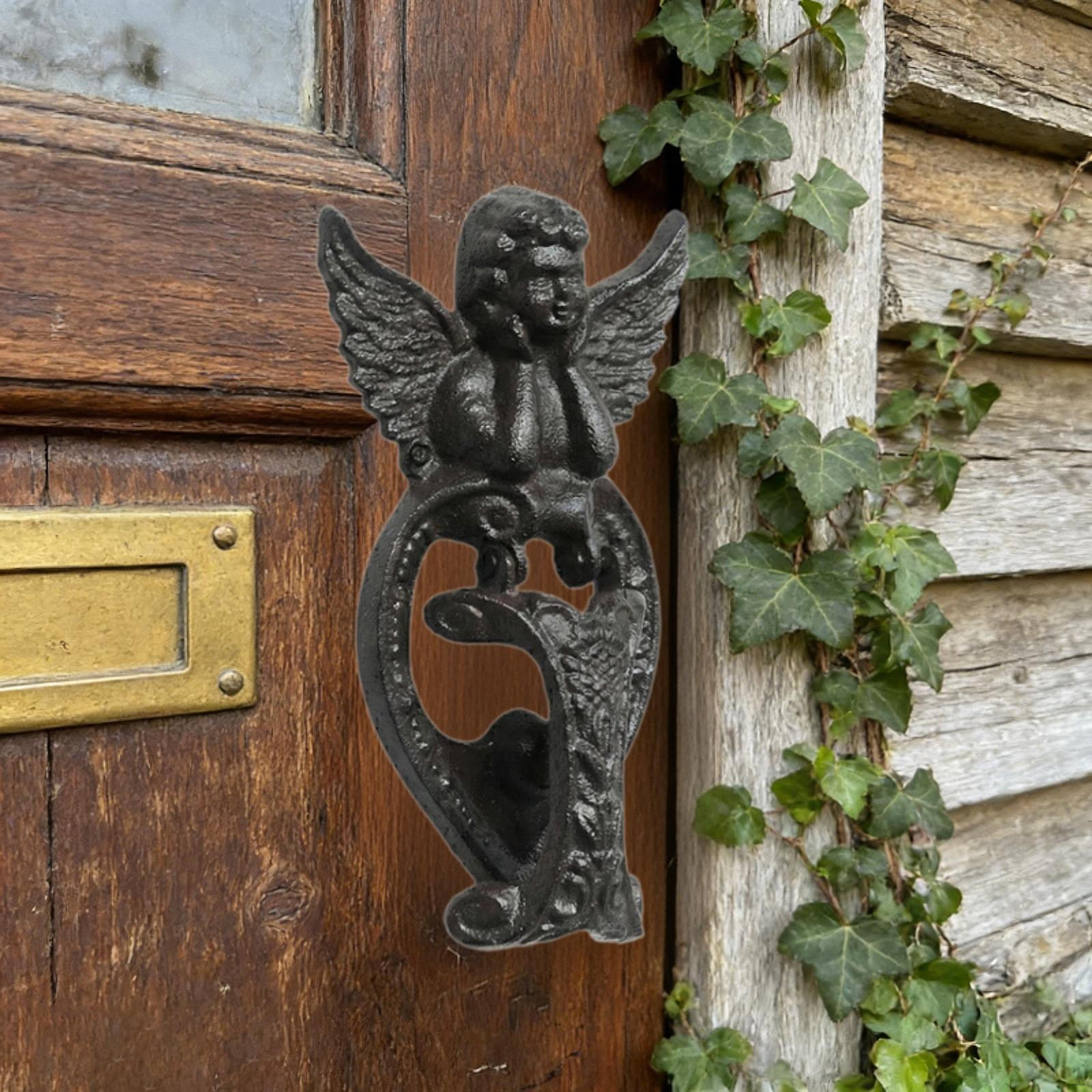 

Angel Door Knocker Front Knocker, Accessory, Decorative Easy to Install, Exterior Doors