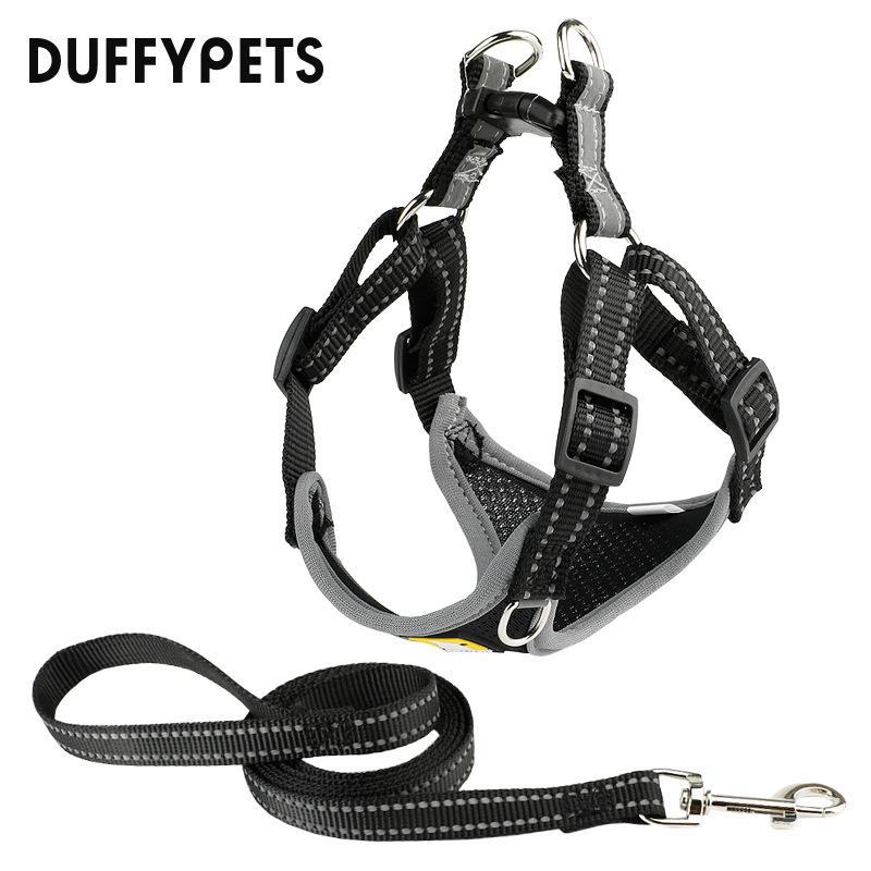 Pet Chest and Shoulder Straps, Reflective and Breathable Cat Shoulder Straps, Vest Style Dog Leashes, Anti-escape, Breathable and Reflective