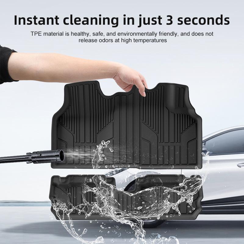 TPE Floor and Trunk Mats for 25 Changan Lumin RHD Models
