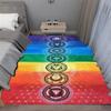 3D Chakra Printed carpet non-slip carpet door mat Yoga mat bedroom decoration area rug bedroom decor birthday gift