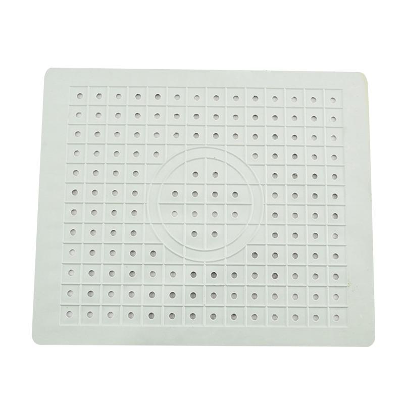 Quick Drain Kitchen Table Anti Slip Soft Rubber Sink Mat Drying Dishes Heat Insulation Protector Multifunctional Bathroom Home