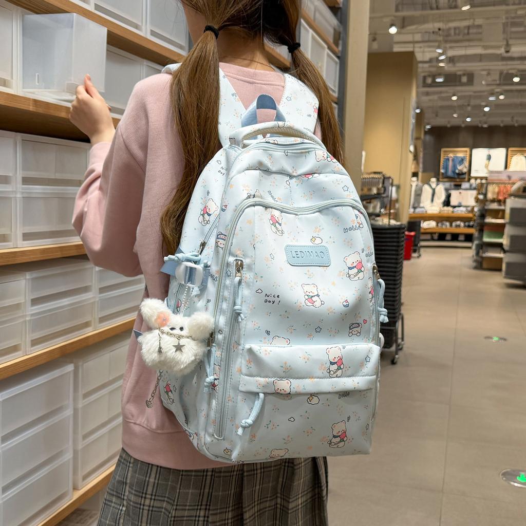 Schoolbag Japanese high-value Mori junior high school high school student backpack College style girl schoolbag lightweight primary school travel