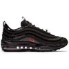 Nike Air Max 97 Prm Retro Sports Mesh Fabric Synthetic Leather Low Top Air Cushion Casual Running Shoes Women Sneaker Black Red DC1709-060