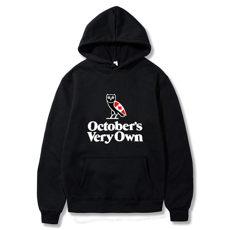OVO Canda Heritage Hoodies Men Fashion October's Very Own Printed Sweatshirts Women Casual Harajuku Streetwear Hoody Pullovers