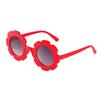 Boys And Girls Trend Outdoor Product Eyewear Vintage Children Sunglasses Sun Glasses Flower Shape