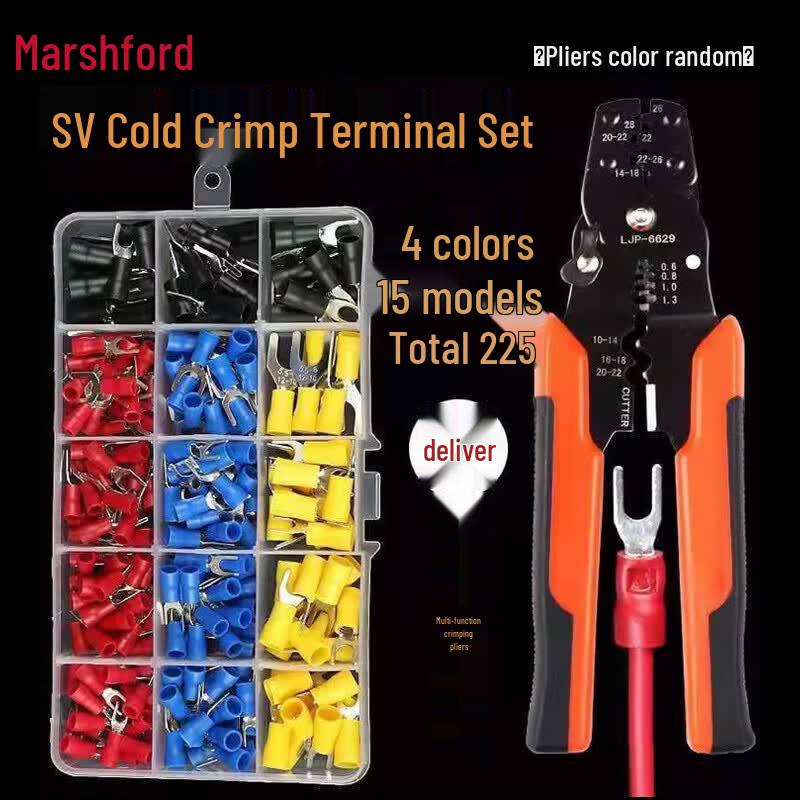 Masifu Electrical Crimping Tool & Terminal Kit