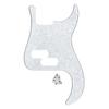 FLEOR 1pcs Bass Pickguard 4 Strings Guitar Scratch Plate 13 Holes for PB Bass Without Truss Rod Hole Style