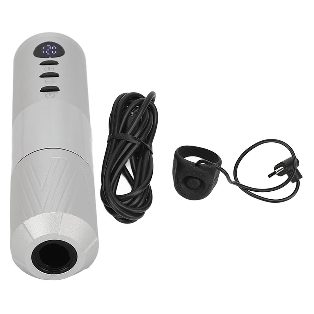 Wireless Tattoo Machine Battery Pen 1450mAh LED Screen Rotary Tattoo Cartridges Pen for Liner