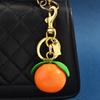 Fruit Keychain With Resin Material For Bag Decor And Summer Fashion Accessory