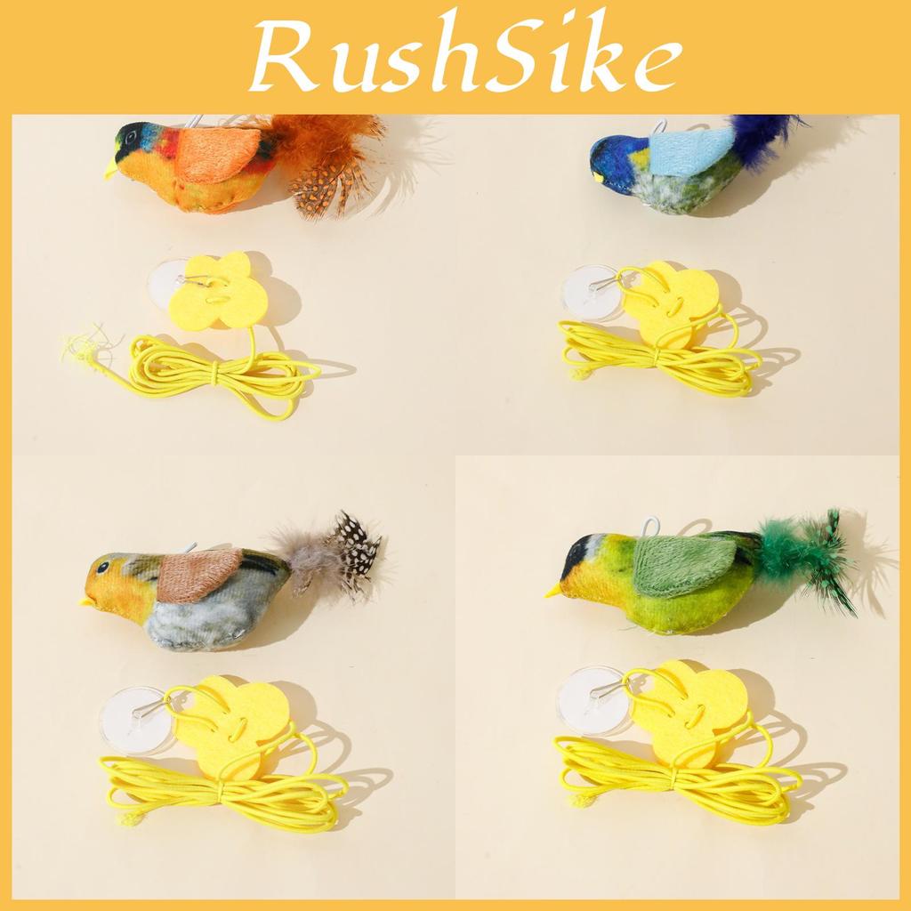 Simulated Bird Tease Cat Plush Toy Entertainment Pet Supplies Shaking Sound