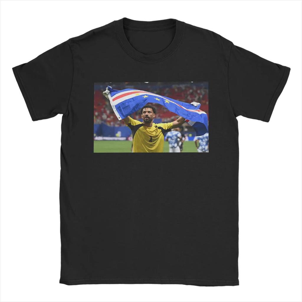 2026 Capo Verde Vozinha Maglietta Maglia da Tifoso Heja Unisex Maglietta a Maniche Corte Calcio Retrò Stile Streetwear Casual Top in Cotone
