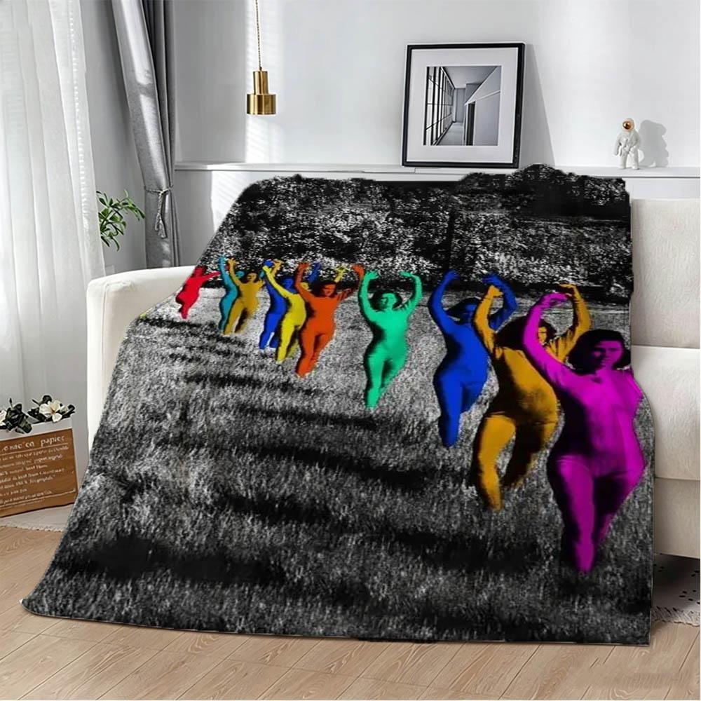 Neue T-TV G-Girl Vintage Who Really Cares Album 3D Flanelldecke Weiche Überwurf Kunst Für Heimdekoration Sofa Nickerchen Picknick Geschenke Halloween