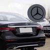 VZGFW1 For Mercedes Benz 9cm Car Rear Decal Trunk Emblem Sticker For Mercedes Benz S320 W164 W203 W204 W168 C180 E320 A200 CLA CLK CLS