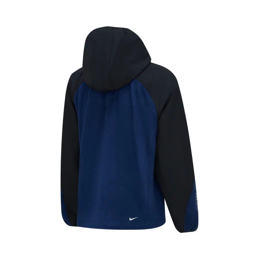 Nike ACG Wolf Tree Modna Minimalistyczna Kurtka z Kapturem i Długim Rękawem Męska Kurtka Czarna Niebieska HJ2459-010