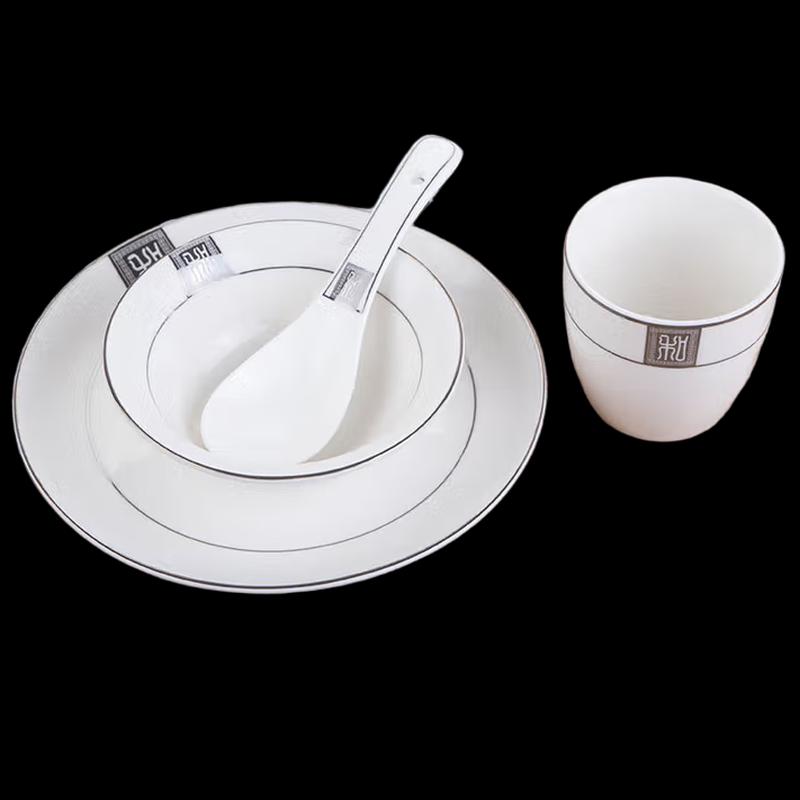 Changshengda Ceramic Tableware 4-Piece Set