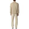 STONE ISLAND Ghost Series Solid Color Ribbed Collar Badge Knit Sweater Men Sweater L2S1551000-63S00FA-V0090