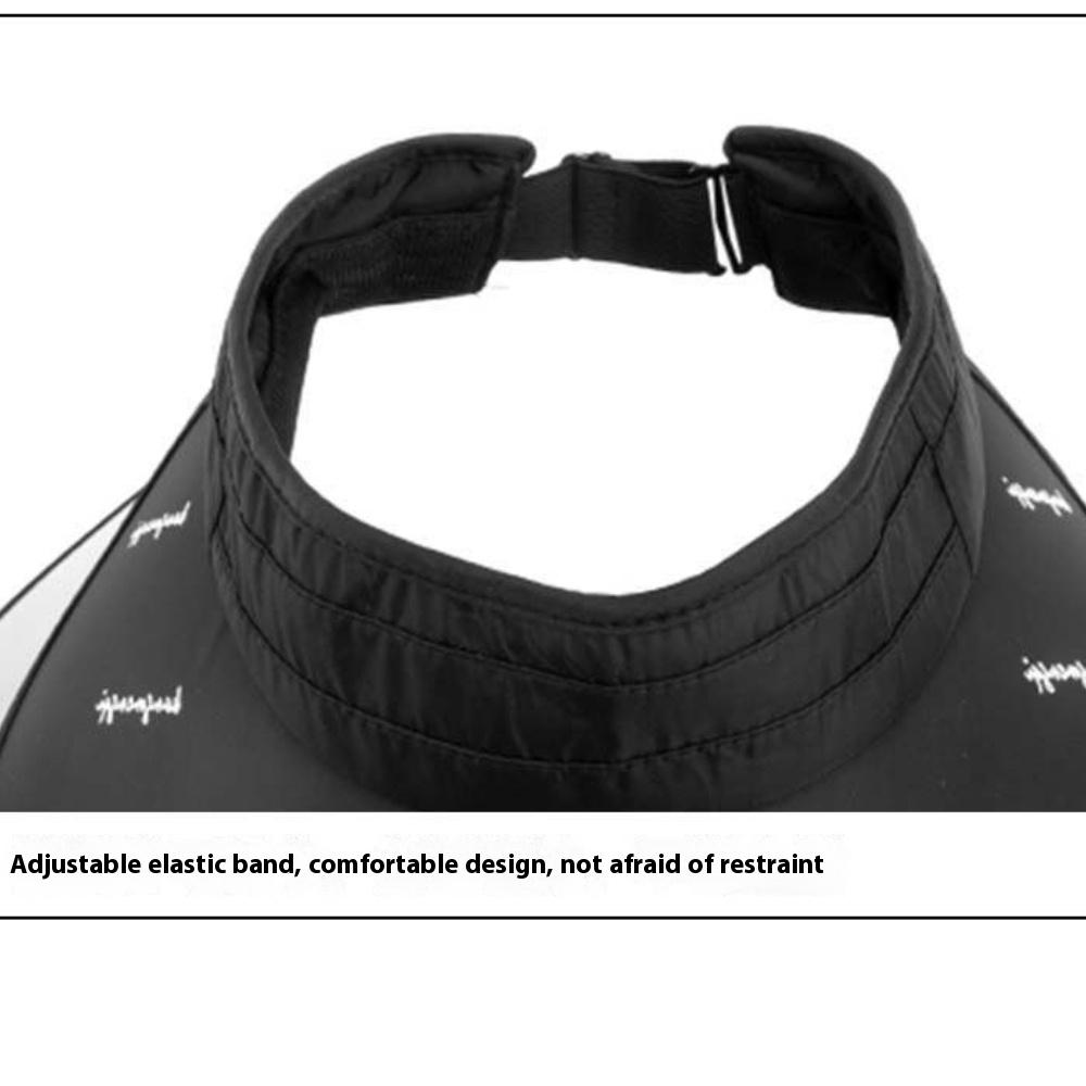 Telescopic board empty top hat for women's sun protection, UV protection, beach cycling, sun hat, tidal sun hat