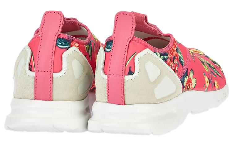 Women's Sneakers Adidas Originals Zx Flux Smooth Slip On 'Pink White' Women's