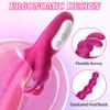 3 In 1 Dildo Rabbit Vibrator Clitoris G Spot Vibrator Anal Beads Sex Toys Female Masturbation Tool for Women Adult Supplies