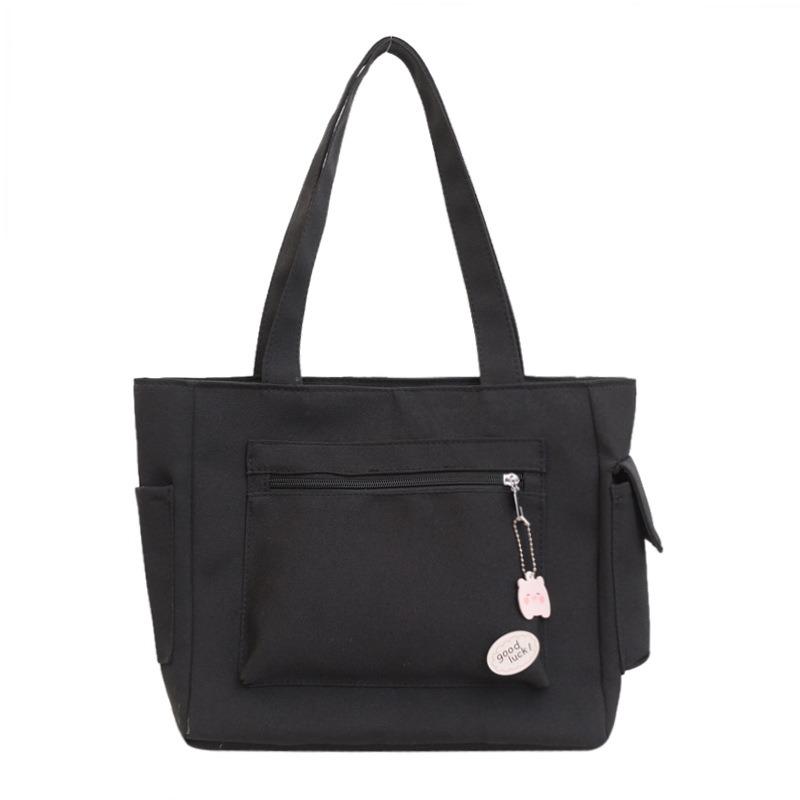 College Students Commute To Class, Large-capacity Handheld Cloth Bags, Large Bags, Women's New Canvas Bags, Shoulder Tote Bags