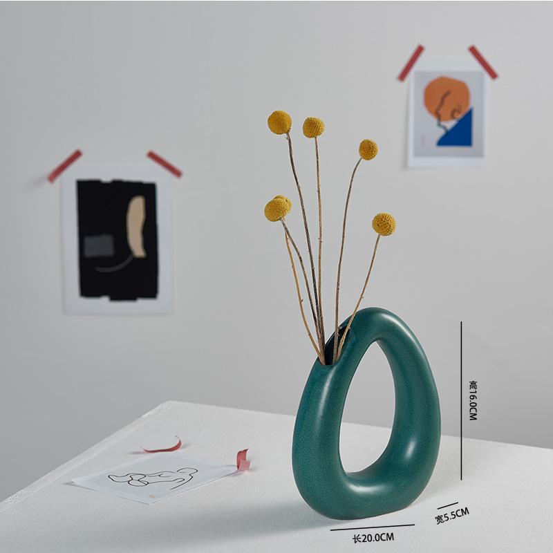 Keramické vázy Bytové doplňky Řemesla Porcelánové vázy Dekorace Bytové doplňky Moderní Minimalistický