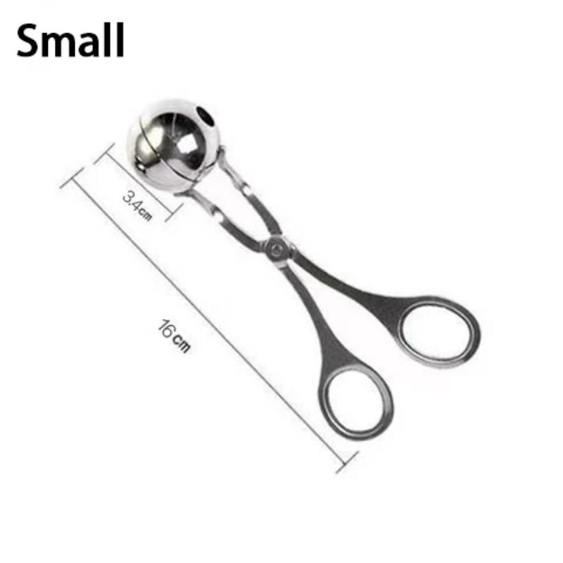 Nástroj na výrobu masových kuliček Nerezová ocel Klip Kulatý Tvarovač rýžových kuliček Lžíce Forma na výrobu masových kuliček Nepřilnavá Plněná Kuchyňská pomůcka.