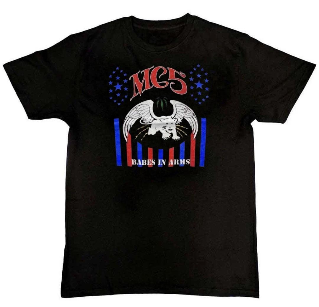 MC5 Band BABES IN ARMS Graphic Mens T-Shirt XXXL