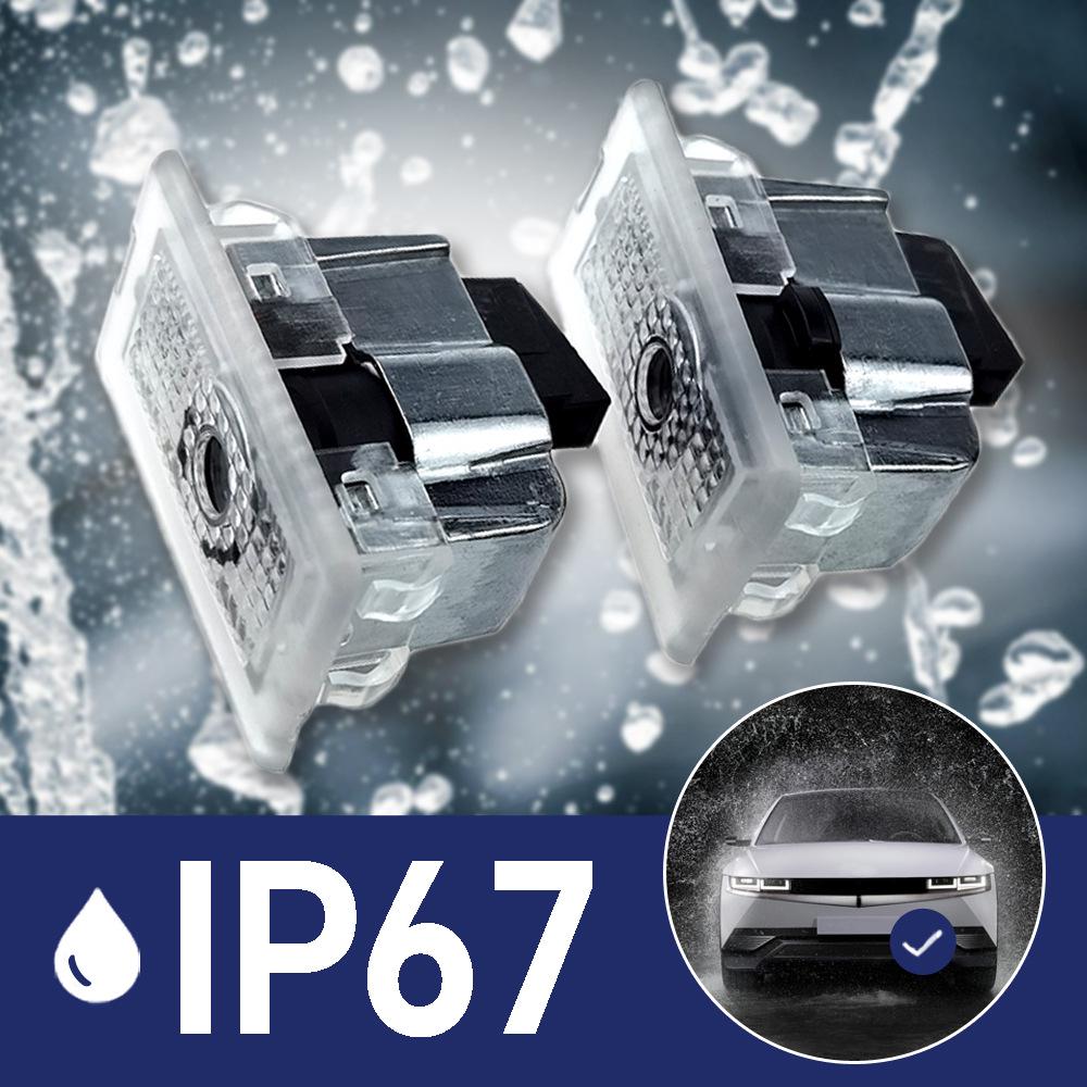 Tesla Model 3 Plug-and-Play Car Door Projection Welcome Light - No Wiring Needed