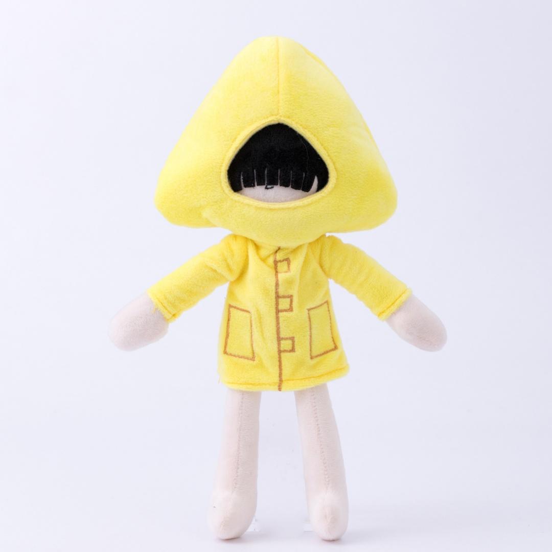 Schattig Levensgetrouw Little Nightmares 2 Pluche Speelgoed Zes Figuren Collectie Cartoon Figuur Avontuur Spel Cadeau Speelgoed Voor Kinderen Spel Fans