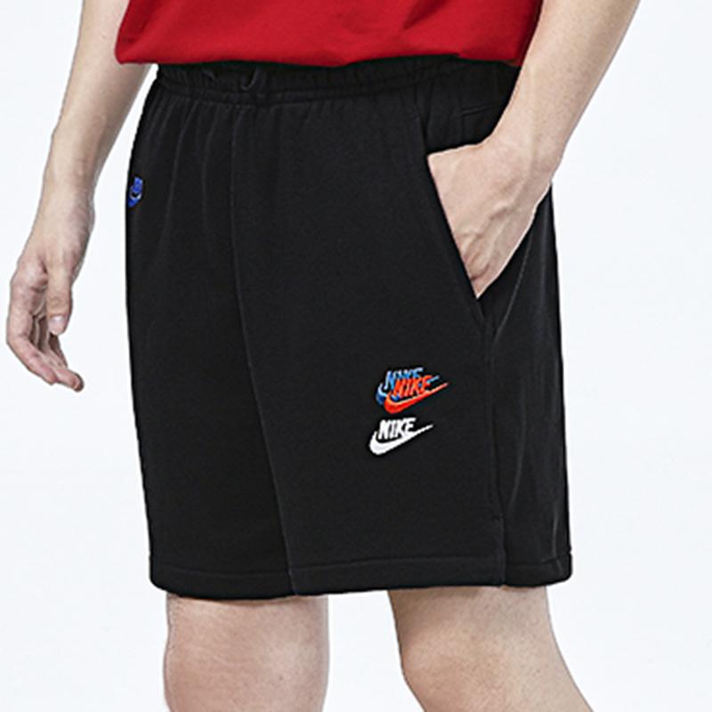 New Nike Sportswear Essentials+ Men's French Terry Shorts Black DD4683-010