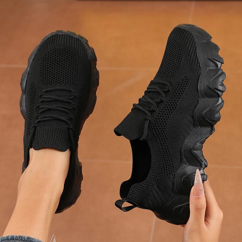 Women's Lightweight Running Shoes 2025 Student Designer Mesh Casual Sports Shoes Lace Up Women's Outdoor Sports Tennis Shoes