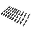 40Pcs Plastic Non Slip Clothespins Sock Laundry Clips with Hanging Hooks for Laundry Washing