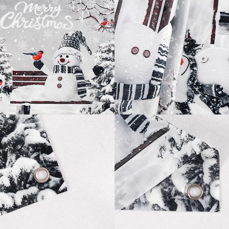 Christmas Mailbox Cover Winter Wonderland Snowman Mailbox Wrap Christmas Decorations for Home 2026 Navidad Gifts New Year 2026